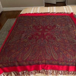 Vintage YSL scarf from the 90s Reversible style